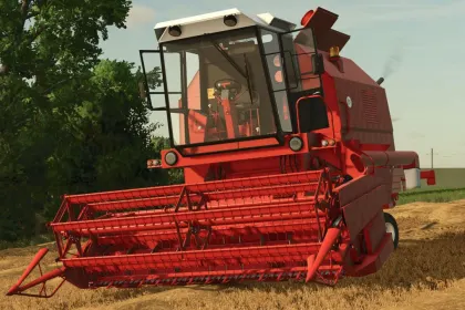 Легендарний Комбайн Bizon Rekord Z058 Pack — Повний Набір з Жаткою та Візком для FS25 — 1