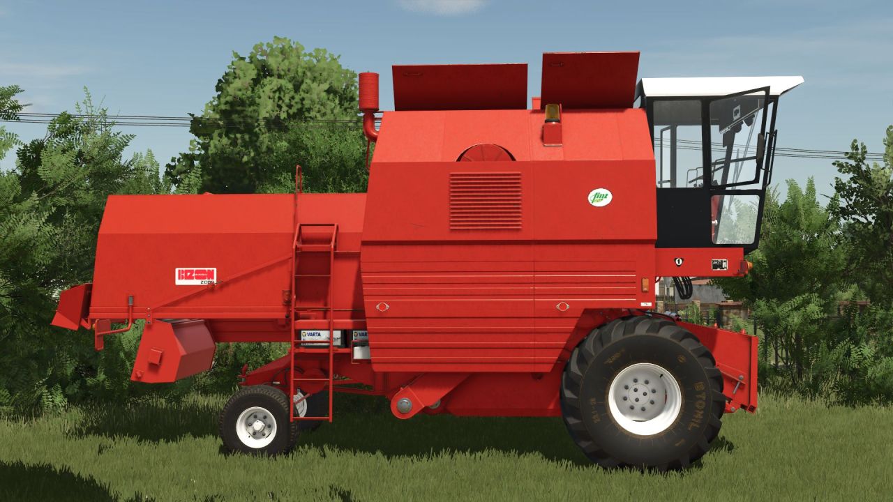 Легендарний Комбайн Bizon Rekord Z058 Pack — Повний Набір з Жаткою та Візком для FS25