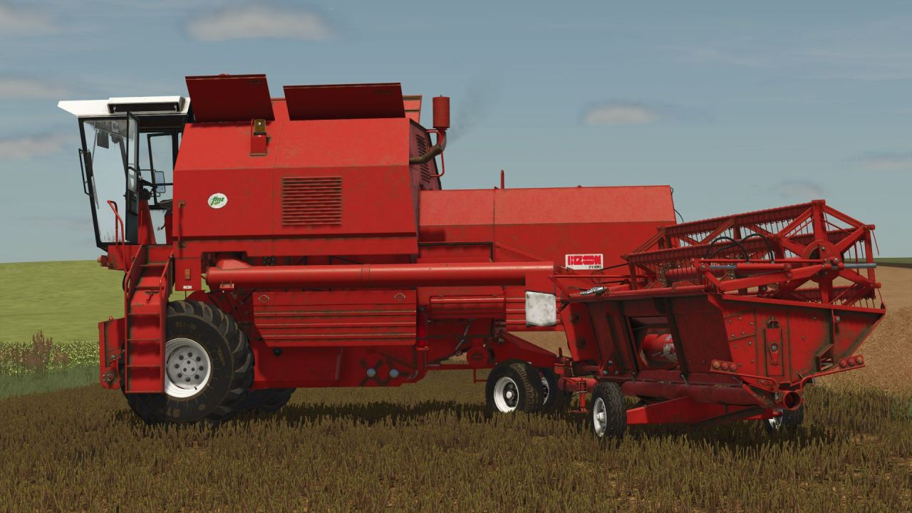 Легендарний Комбайн Bizon Rekord Z058 Pack — Повний Набір з Жаткою та Візком для FS25