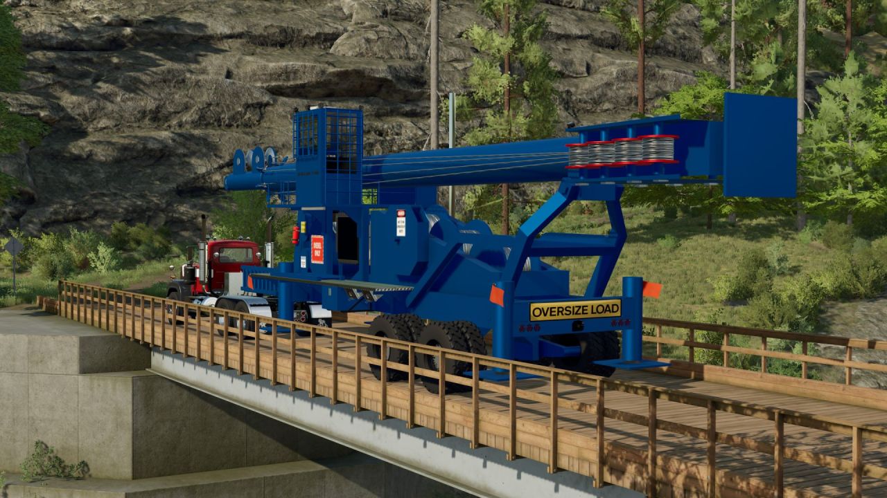 Канатна трелювальна установка Hallbilt 110 Tower Yarder для Farming Simulator 22