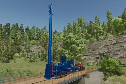 Канатна трелювальна установка Hallbilt 110 Tower Yarder для Farming Simulator 22 — 5