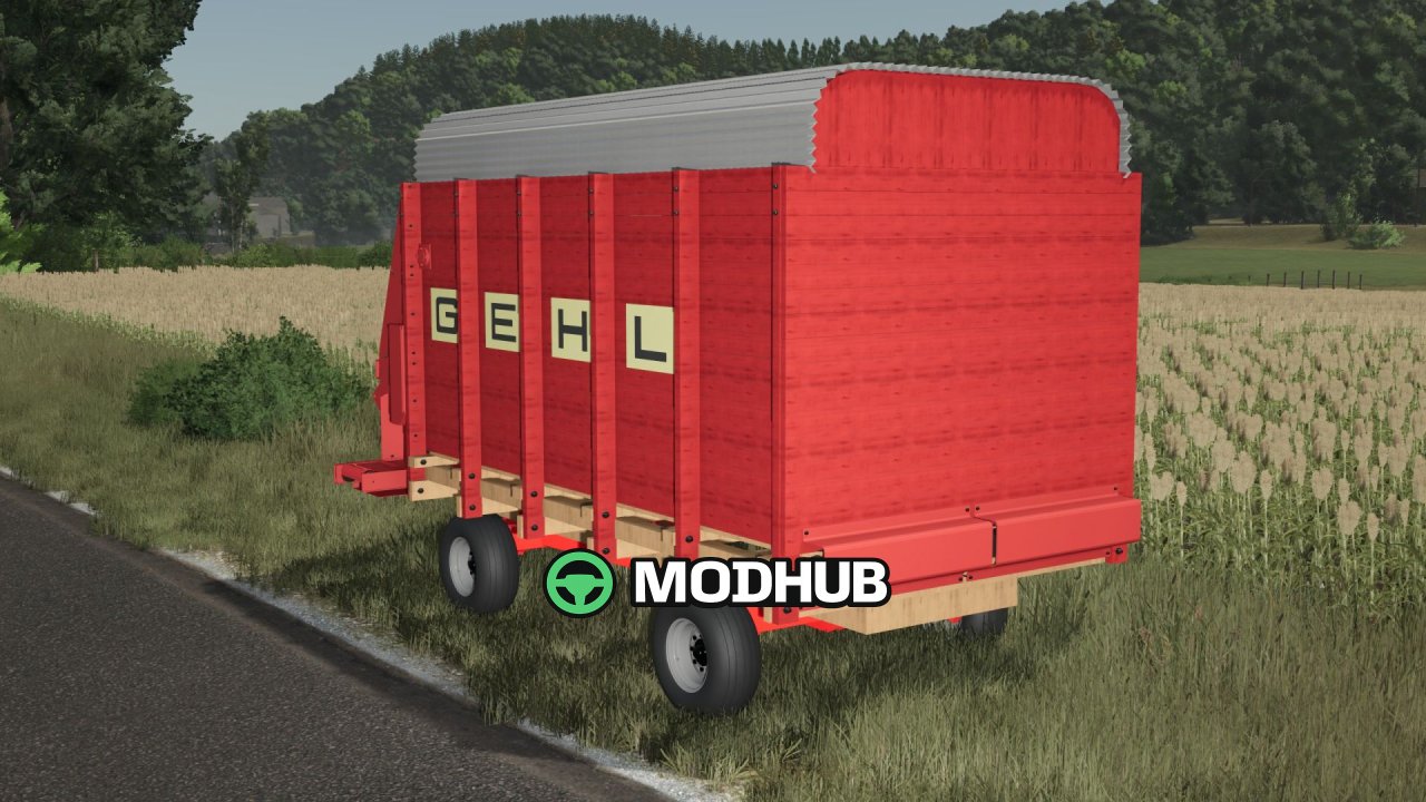 Причіп Gehl BU910 V1.0 для FS25
