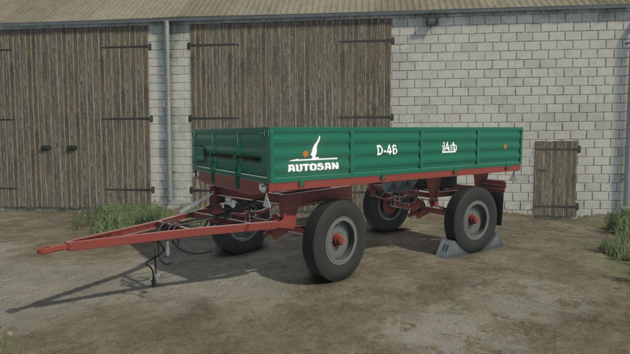 Efektywny Pak Przyczep Autosan D46/D47 z Autoload do Bel w Farming Simulator 25