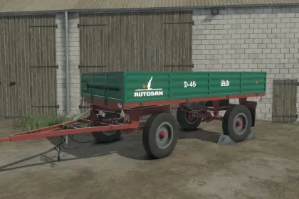 Efektywny Pak Przyczep Autosan D46/D47 z Autoload do Bel w Farming Simulator 25 — 1