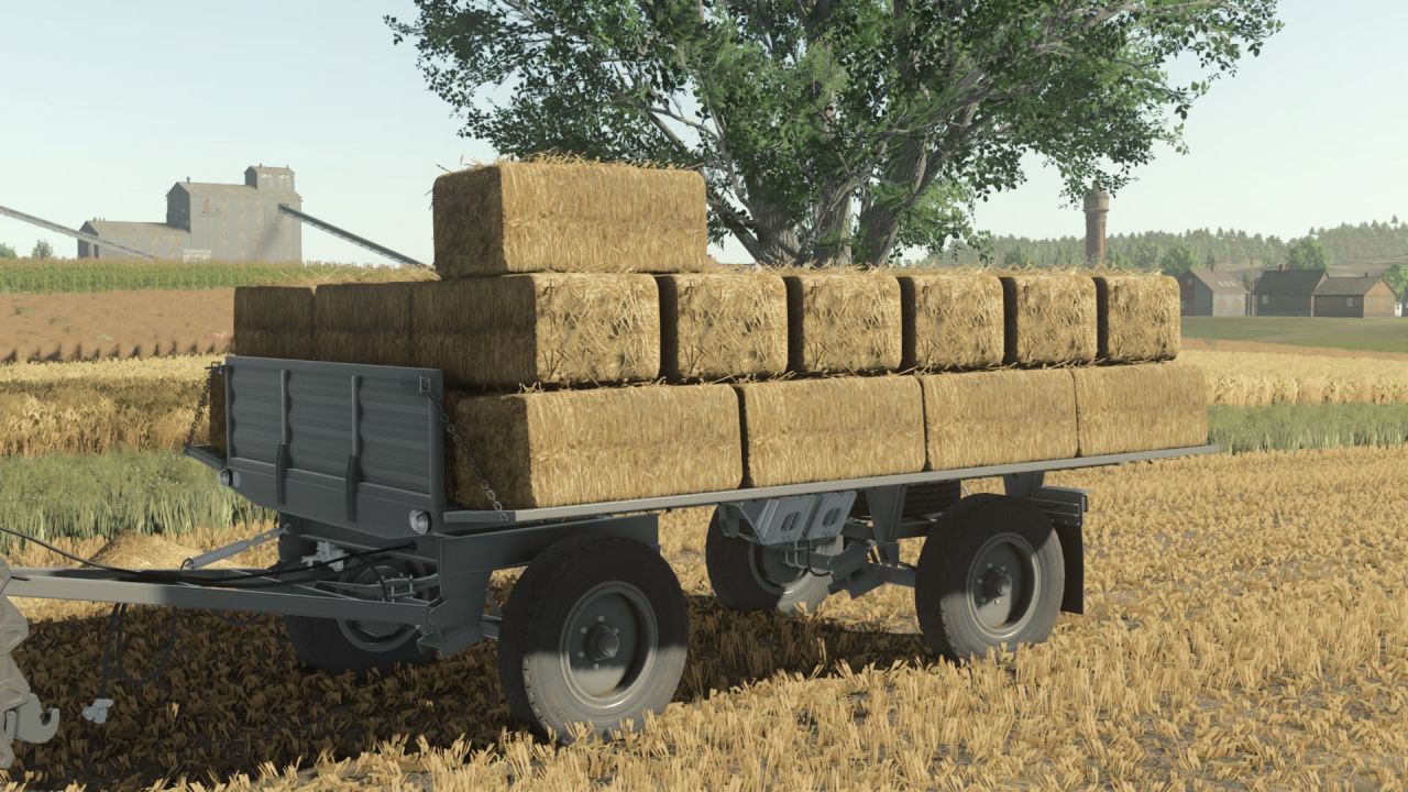 Efektywny Pak Przyczep Autosan D46/D47 z Autoload do Bel w Farming Simulator 25
