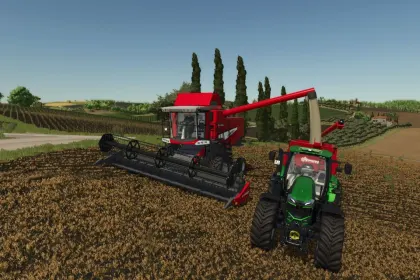 Комбайн Laverda AL Quattro evo для Farming Simulator 25