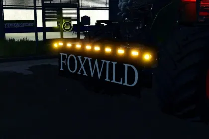 Lame de bulldozer Foxwild Pusher pour Farming Simulator 25 — 2