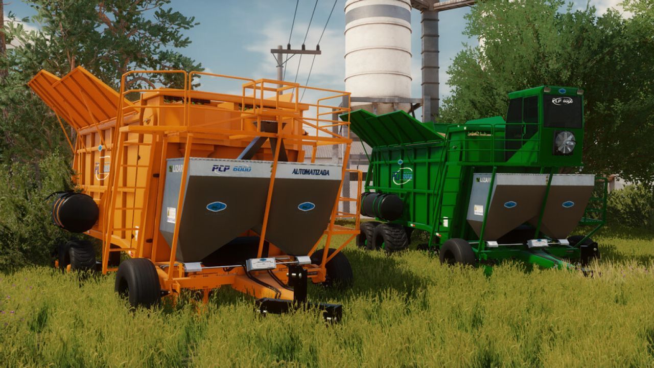 Сівалка для цукрової тростини Lizard PCP6000 для Farming Simulator 25