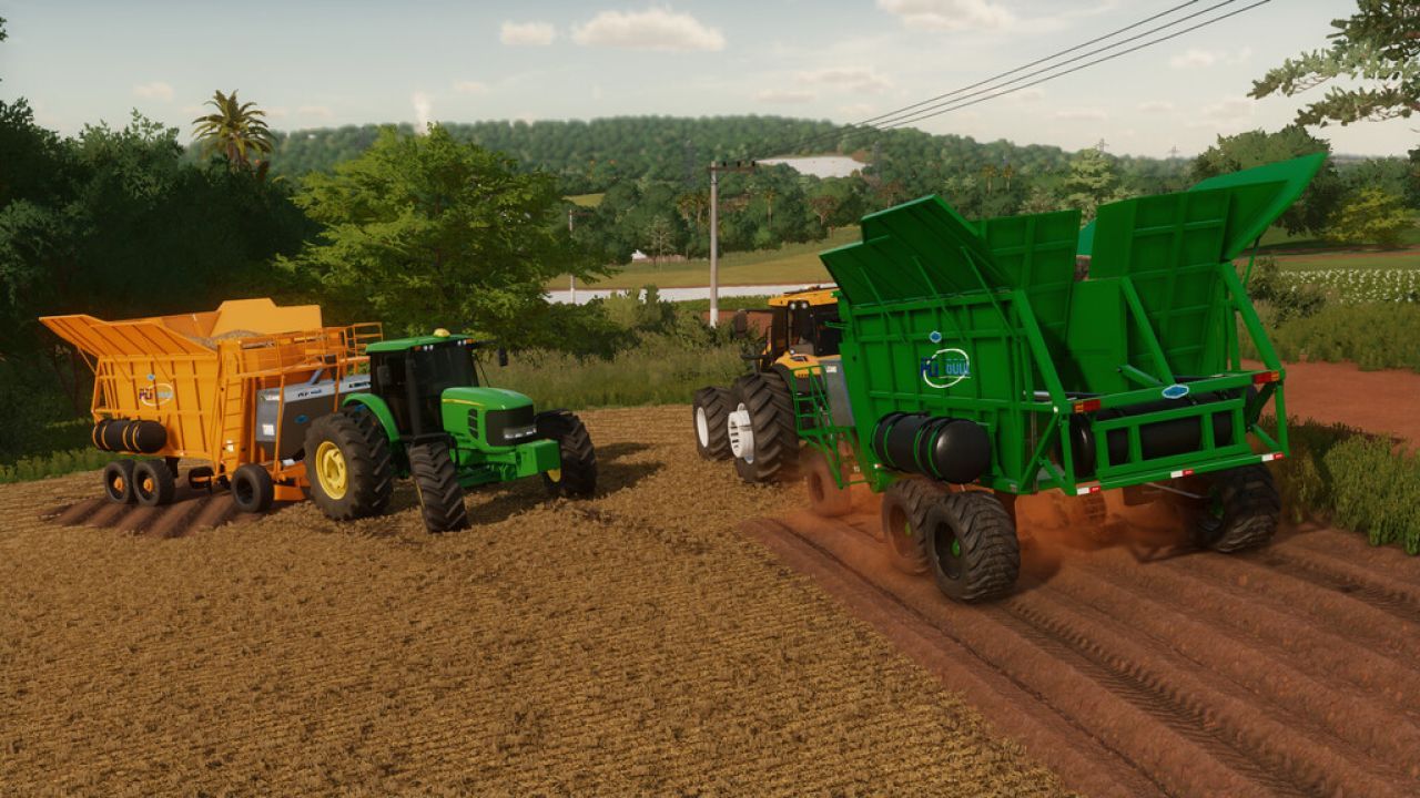 Сівалка для цукрової тростини Lizard PCP6000 для Farming Simulator 25