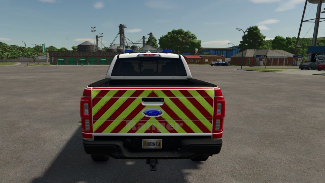 Автомобіль Ford Ranger Mittelberg Volunteer Fire Department для Farming Simulator 25