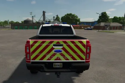 Автомобіль Ford Ranger Mittelberg Volunteer Fire Department для Farming Simulator 25 — 3