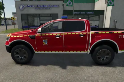 Автомобіль Ford Ranger Mittelberg Volunteer Fire Department для Farming Simulator 25 — 4