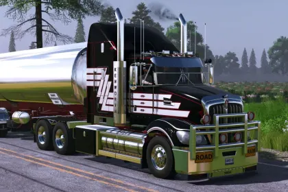 Вантажівка Kenworth T609 для Farming Simulator 25
