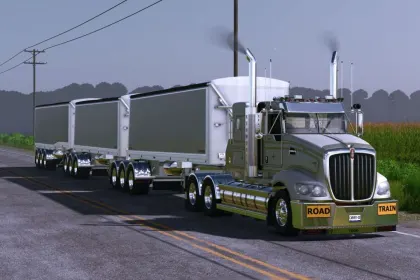 Kenworth T609 vrachtwagen voor Farming Simulator 25 — 2