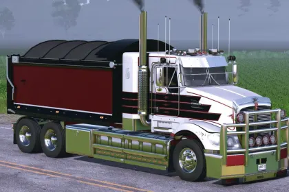 Kenworth T609 vrachtwagen voor Farming Simulator 25 — 4