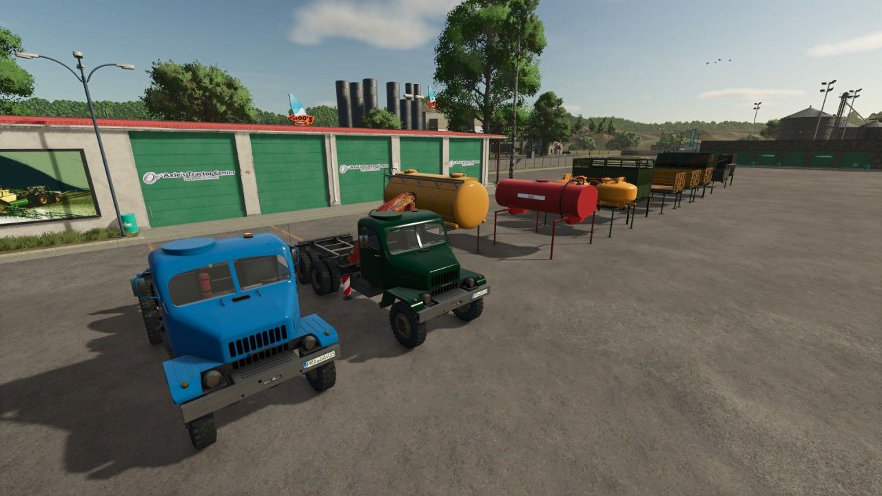 Legendärer Lkw Praga V3S M1 mit Kran und Modulen für Farming Simulator 25