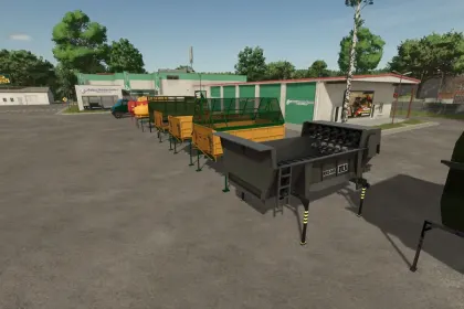 Legendärer Lkw Praga V3S M1 mit Kran und Modulen für Farming Simulator 25 — 4