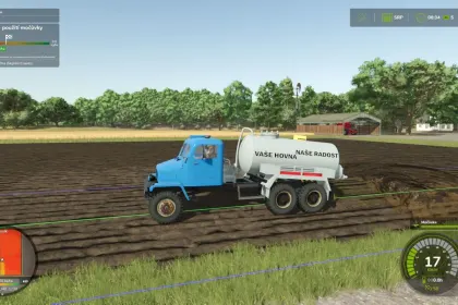 Legendärer Lkw Praga V3S M1 mit Kran und Modulen für Farming Simulator 25 — 6