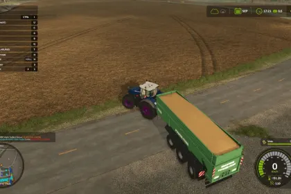 Причіп Brantner Tube XXL MultiFill 1K–20M для Farming Simulator 25