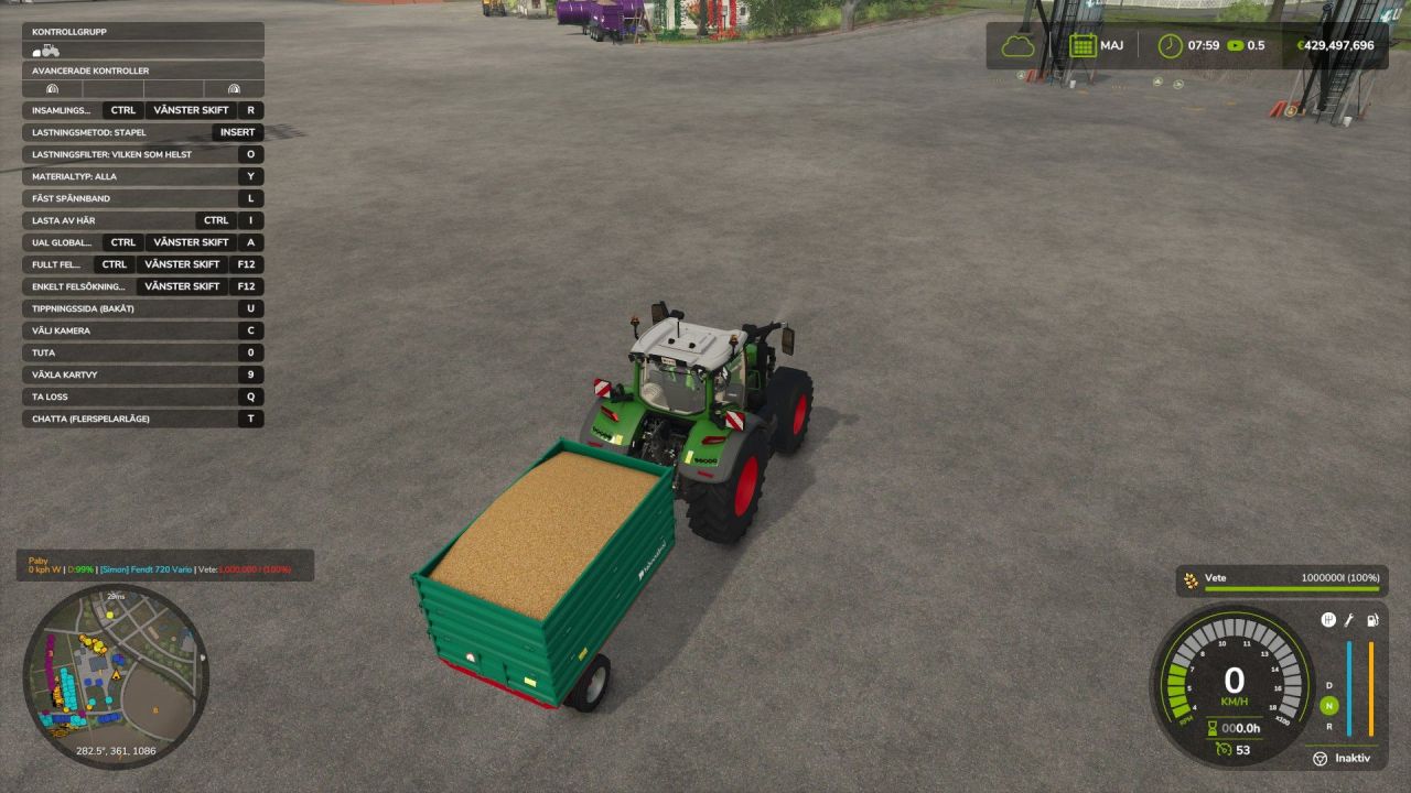 Причіп Farmtech ETK401 V2 для Farming Simulator 25