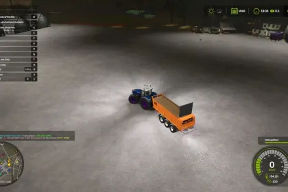 Розкидач гною Dezeure MC186 V2 для Farming Simulator 25 — 3