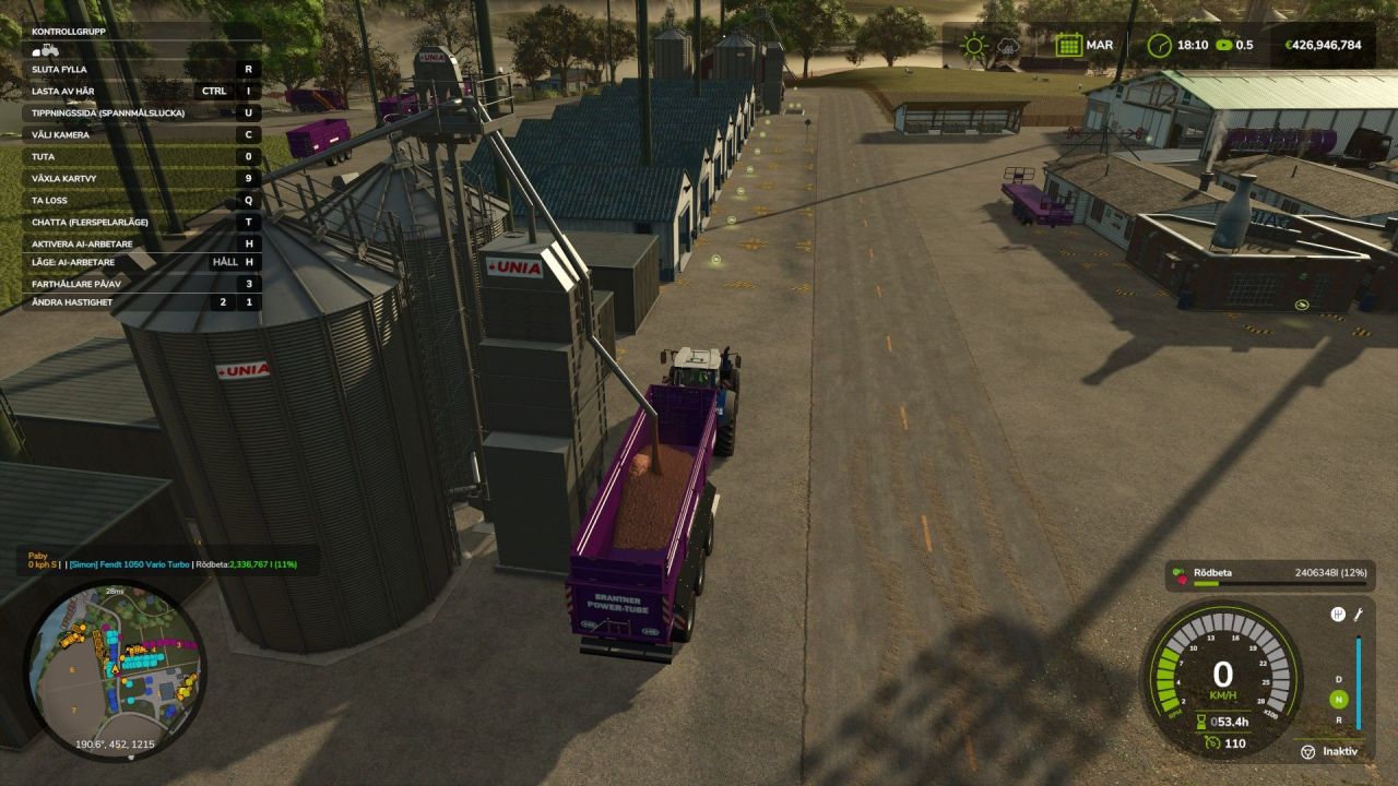 Сілосховище Unia Multifruit Silo Pack V2 для Farming Simulator 25