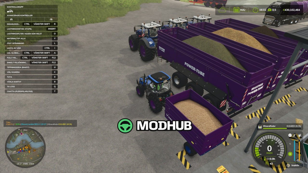 Причіп Farmtech ETK401 V2 для FS25