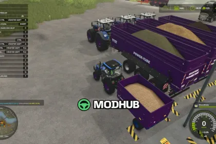 Причіп Farmtech ETK401 V2 для FS25 — 4
