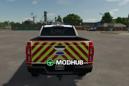 Ford Ranger 2019 Mittelberg itfaiye tasarımı pickup FS25 — 3