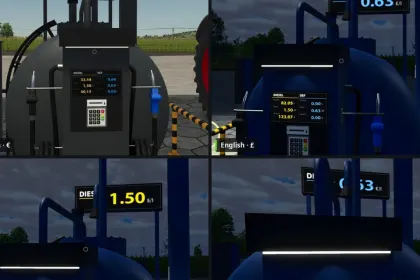 Posto de combustível Agri Fuel Station para Farming Simulator 25 — 2