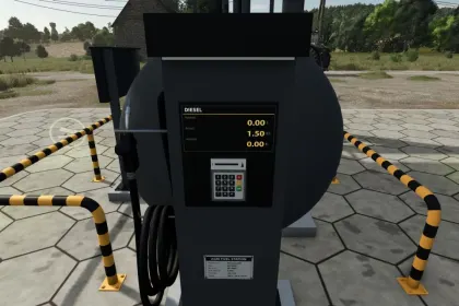 Posto de combustível Agri Fuel Station para Farming Simulator 25 — 6