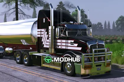 Вантажівка Kenworth T609 для FS25