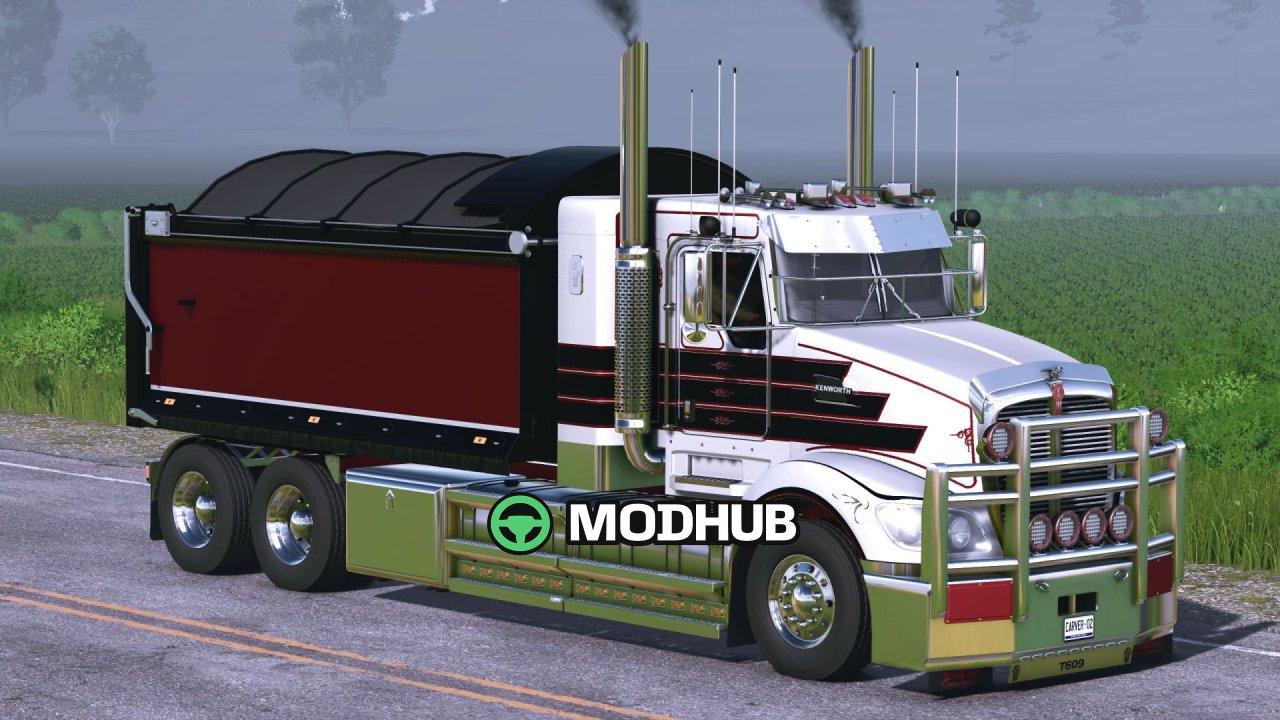 Kenworth T609 vrachtwagen voor FS25