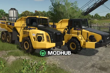 Самоскид Komatsu HM300 для FS25
