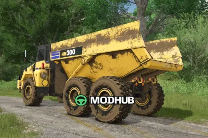 Camião basculante Komatsu HM300 para FS25 – Versões HM300-2 e HM300-5 — 5
