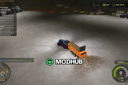 Розкидач Dezeure MC186 V2 для FS25 — 4
