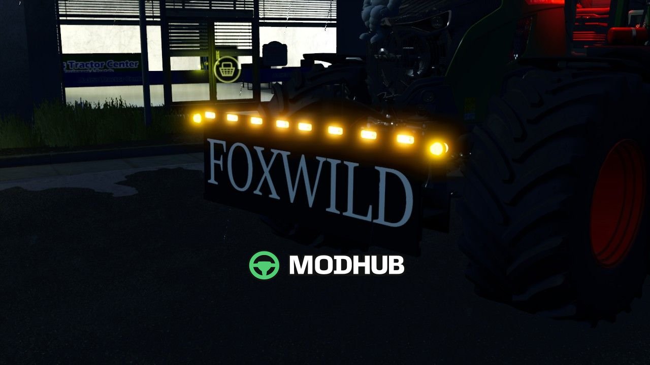 Відвал Foxwild Pusher для FS25