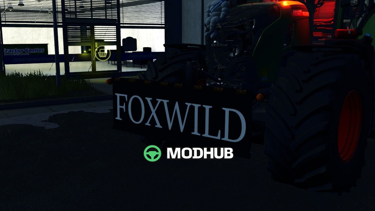 Відвал Foxwild Pusher для FS25