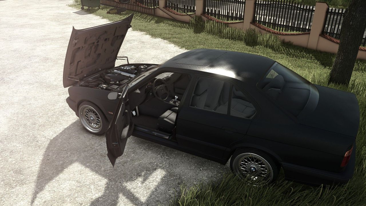 Legendarny BMW E34 — Szybki Samochód do Farming Simulator 25 z Tuningiem