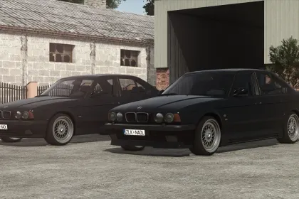 Legendärer BMW E34 — Schnelles Auto für Farming Simulator 25 mit Tuning — 3