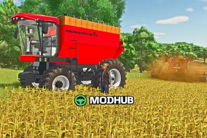 Самохідний причіп Auto Propelido TM240 для FS25