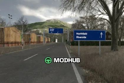 Дорожні знаки V1.0.0.1 для FS25