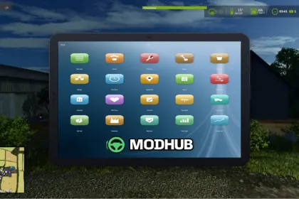 Планшет Farm Tablet V2.7 для FS25 — 2