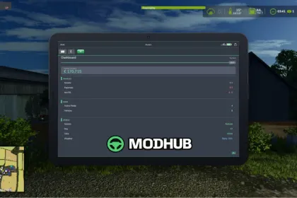 Планшет Farm Tablet V2.7 для FS25 — 3