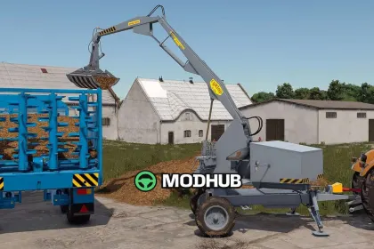 Причіпний навантажувач Cyklop T214 для FS25