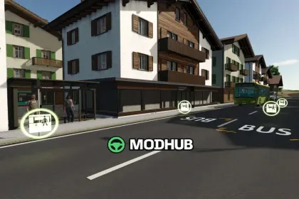 Карта Flussheim v1.0 для FS25 — 2