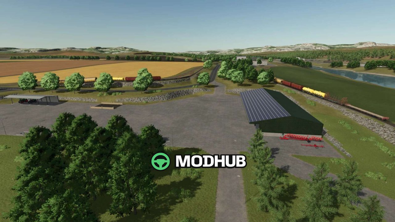 Карта Flussheim v1.0 для FS25