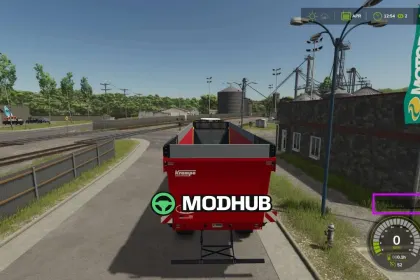 Grain Volume HUD v1.0 для FS25 — 3