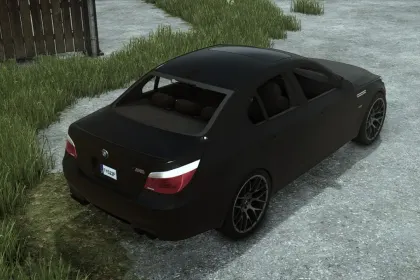 Легендарний Седан BMW E60 для Farming Simulator 25 — Швидкий та Стильний — 3