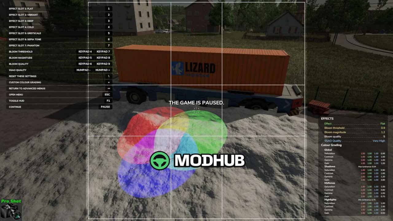 Скрипт Pro Shot v1.0 для FS25